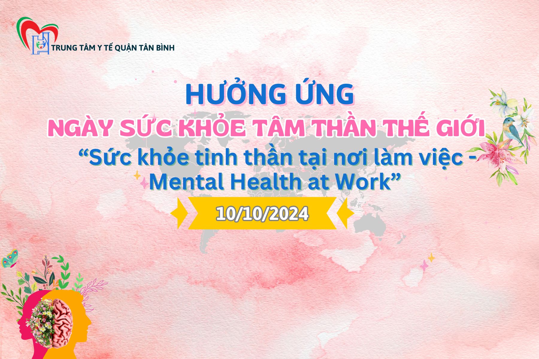 Ngày Sức khỏe tâm thần thế giới – World Mental Health day (10/10/2024)