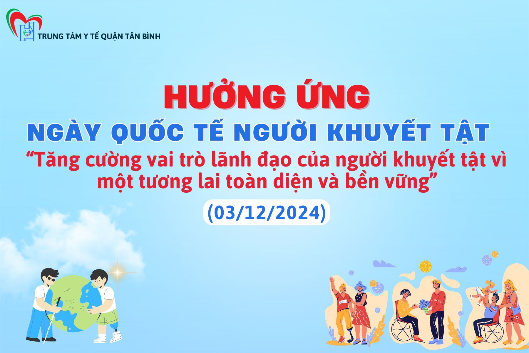 Hưởng ứng Ngày Quốc tế người khuyết tật (03/12/2024)
