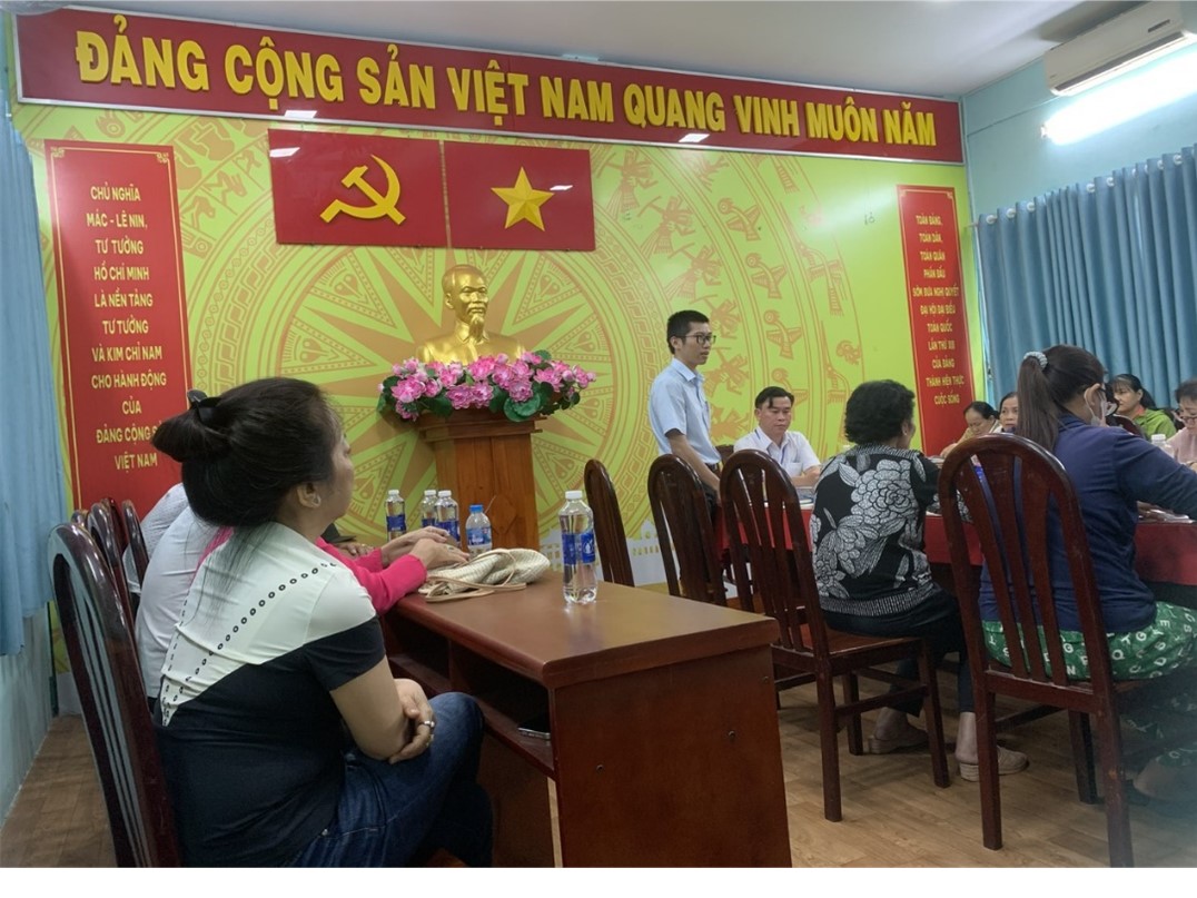 PHƯỜNG 11 TỔNG KẾT HOẠT ĐỘNG MẠNG LƯỚI CỘNG TÁC VIÊN SỨC KHỎE CỘNG ĐỒNG NĂM 2024