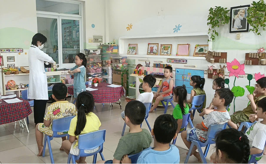 PHƯỜNG 1 TRUYỀN THÔNG PHÒNG CHỐNG DỊCH BỆNH TẠI CÁC TRƯỜNG MẦM NON TRÊN ĐỊA BÀN PHƯỜNG NĂM 2025