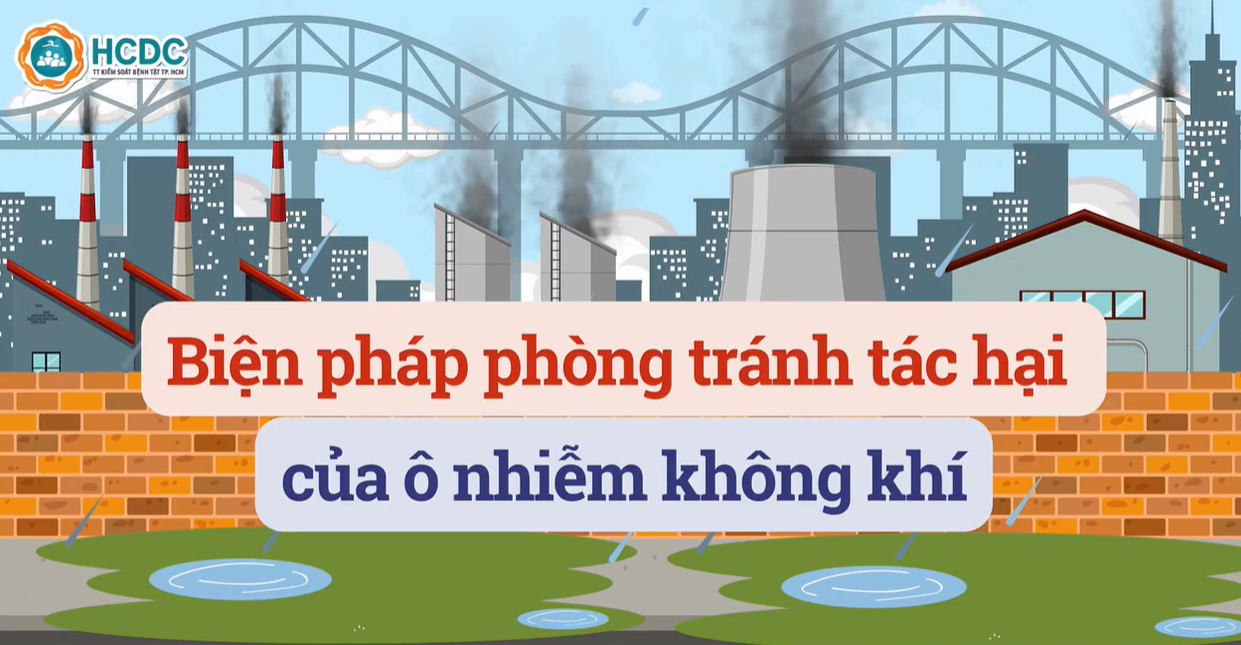 HCDC | Biện pháp phòng tránh tác hại của ô nhiễm không khí