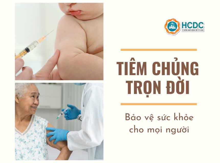 Lợi ích lớn của tiêm chủng trọn đời