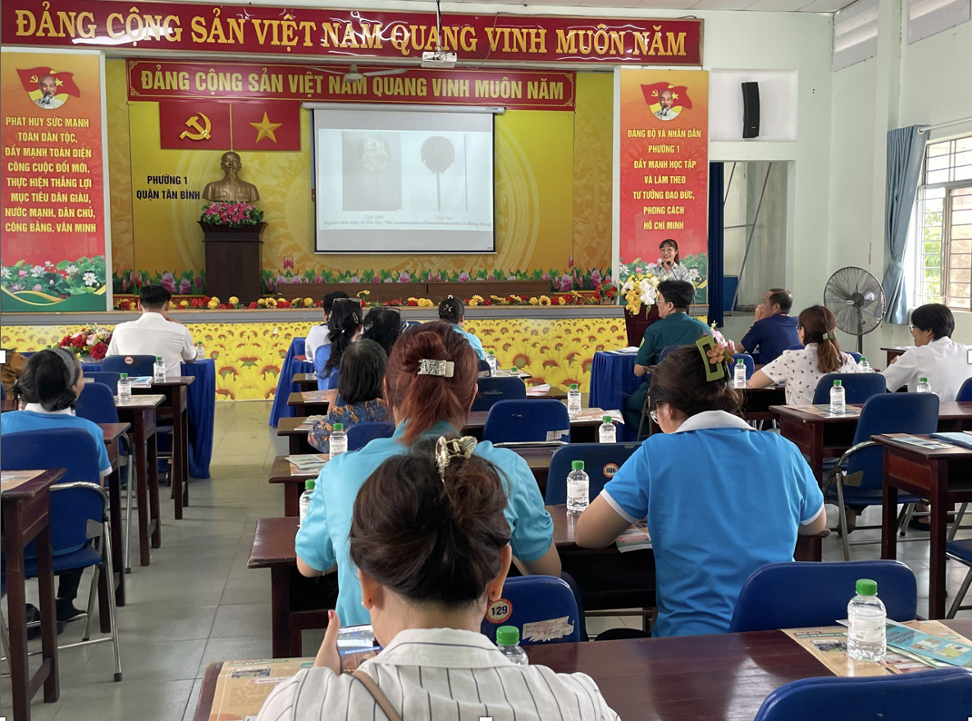 PHƯỜNG 1 TỔ CHỨC TRUYỀN THÔNG HƯỞNG ỨNG THÁNG HÀNH ĐỘNG VÌ AN TOÀN THỰC PHẨM NĂM 2025 VÀ PHÒNG, CHỐNG BỆNH TAY CHÂN MIỆNG