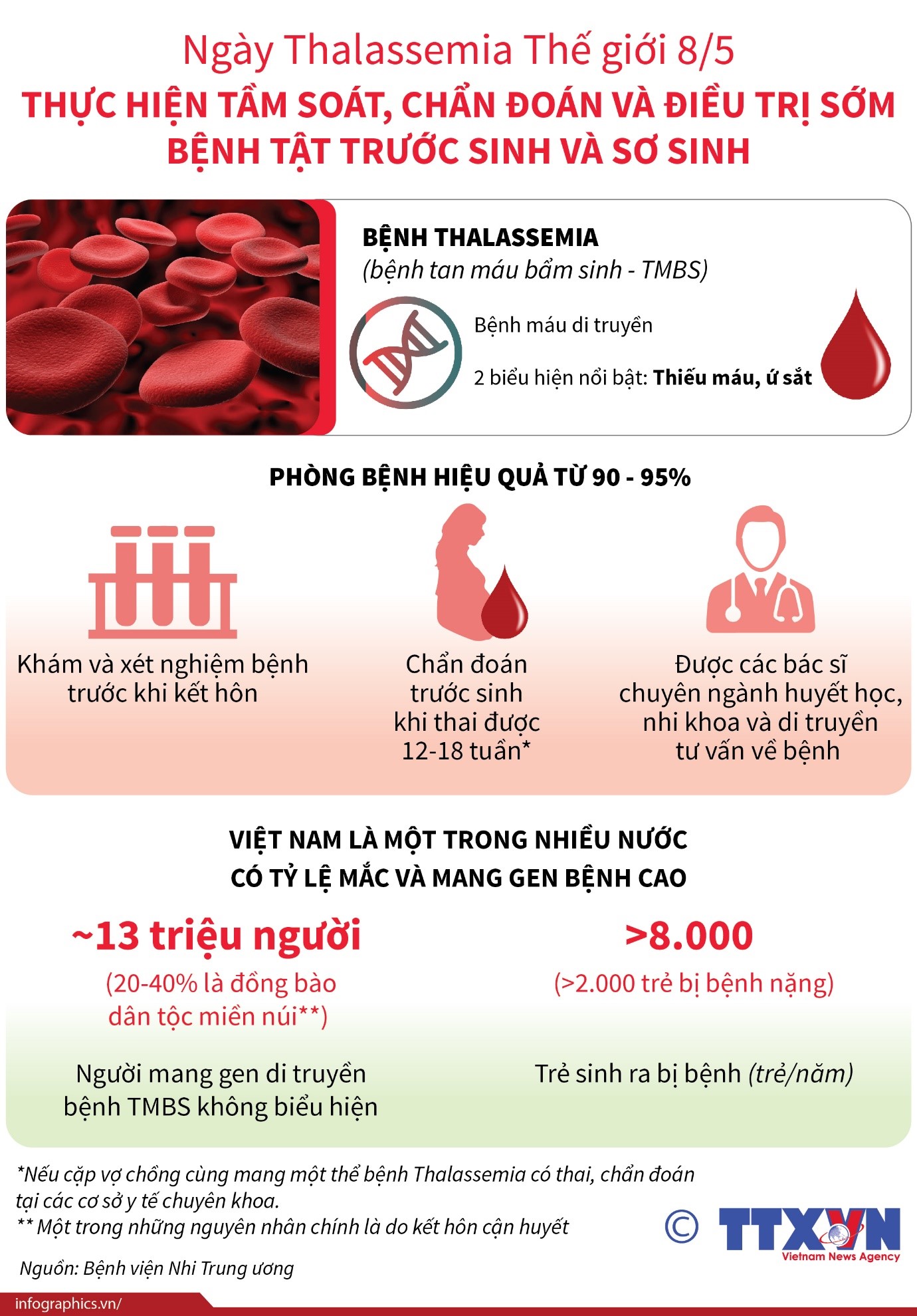 CÁC HOẠT ĐỘNG TRUYỀN THÔNG HƯỞNG ỨNG NGÀY THALASSEMIA THẾ GIỚI 08/5/2025