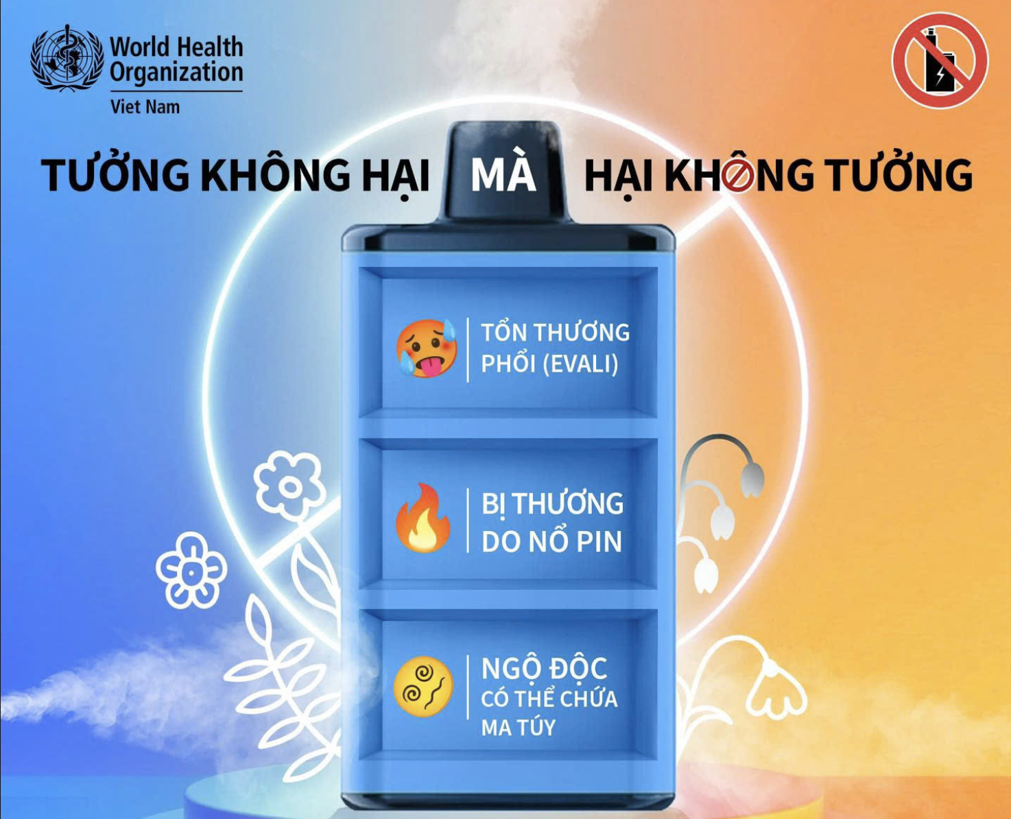 Một hơi vape - Ba nguy cơ sức khỏe cấp tính!