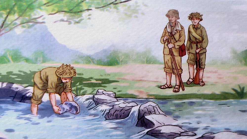 CÙNG BÁC QUA SUỐI