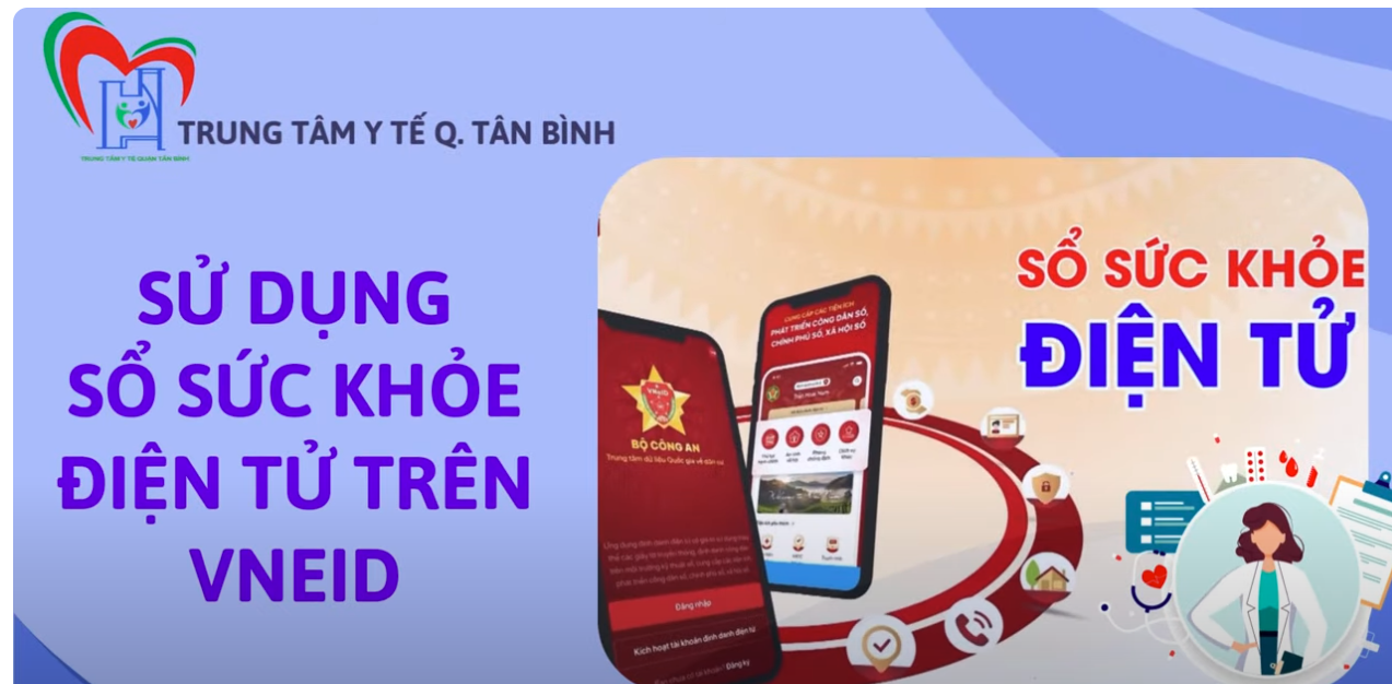 Hướng dẫn sử dụng sổ sức khoẻ điện tử VNeID