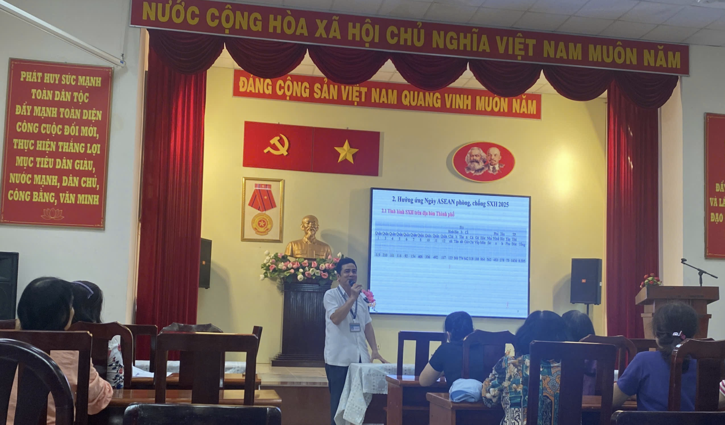 PHƯỜNG 6 HƯỞNG ỨNG NGÀY ASEAN PHÒNG, CHỐNG SỐT XUẤT HUYẾT  LẦN THỨ 15 NĂM 2025