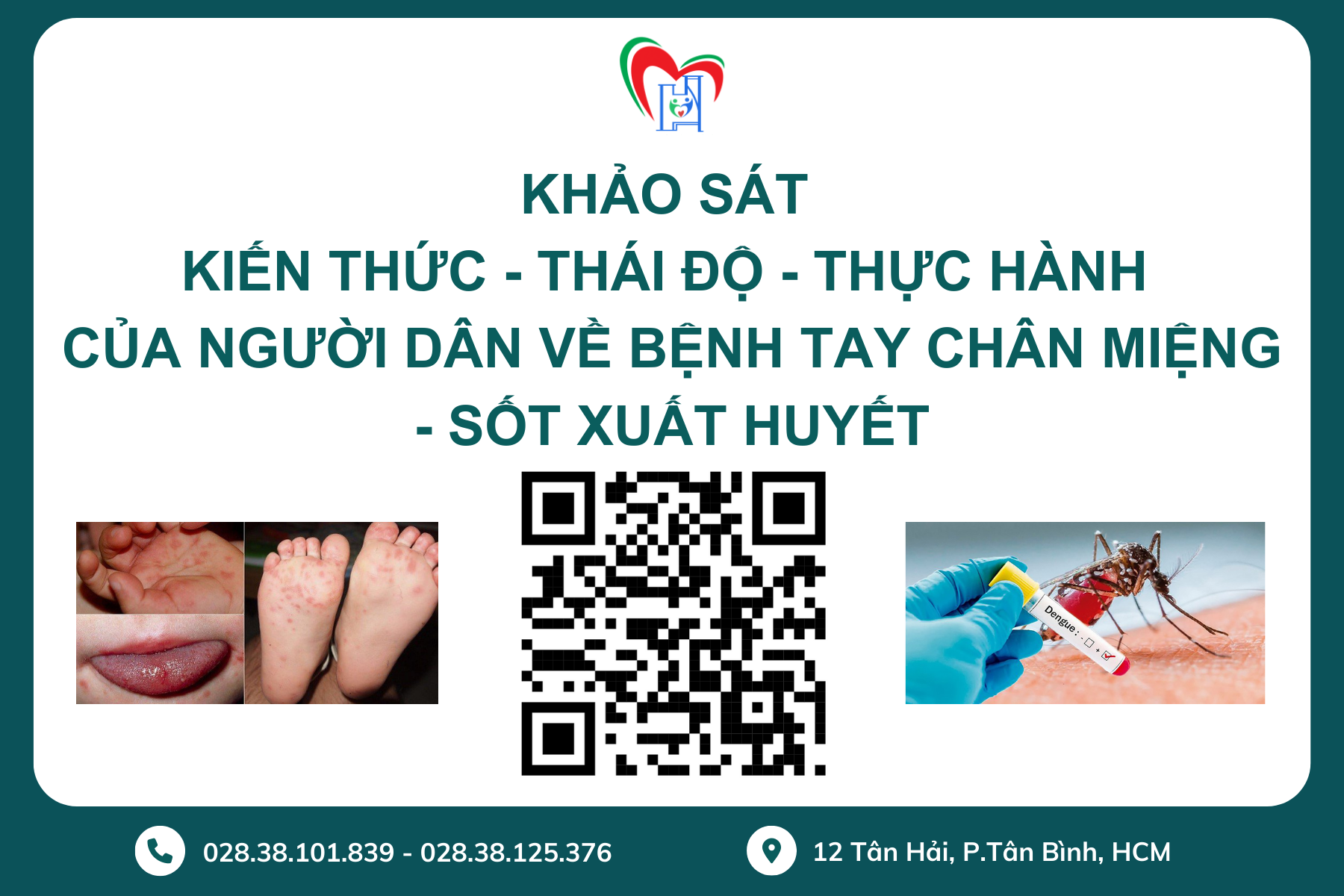 Triển khai bộ câu hỏi Khảo sát Kiến thức - Thái độ - Thực hành của người dân về bệnh Tay Chân Miệng - Sốt xuất huyết năm 2025