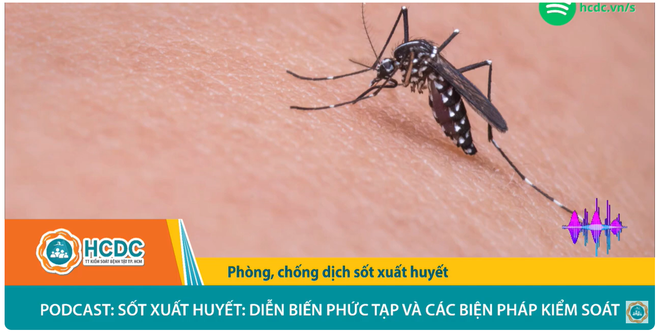 HCDC | Podcast: Sốt xuất huyết: Diễn biến phức tạp và các biện pháp kiểm soát