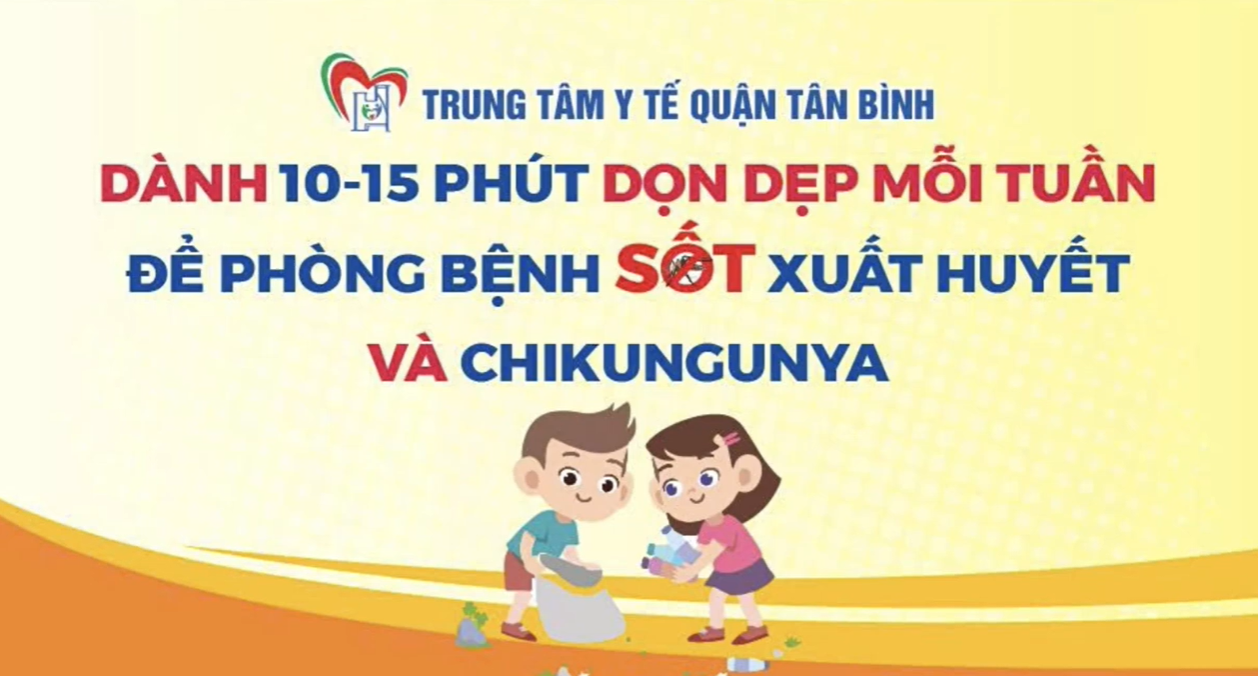 Truyền thông phòng chống bệnh Sốt xuất huyết và Chikungunya