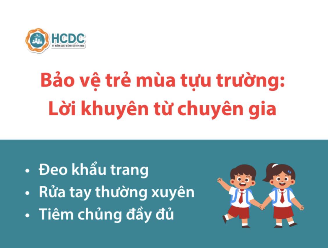 Bảo vệ trẻ mùa tựu trường: Lời khuyên từ chuyên gia