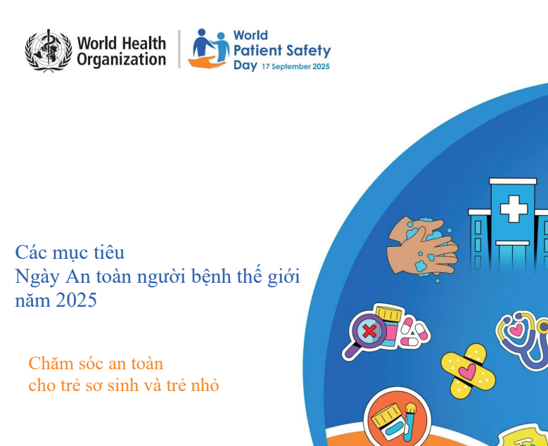 Các mục tiêu Ngày An toàn người bệnh thế giới năm 2025