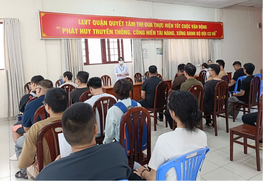 PHƯỜNG TÂN SƠN HOÀ TỔ CHỨC TRUYỀN THÔNG PHÒNG CHỐNG TÁC HẠI CỦA THUỐC LÁ VÀ RƯỢU BIA NĂM 2025