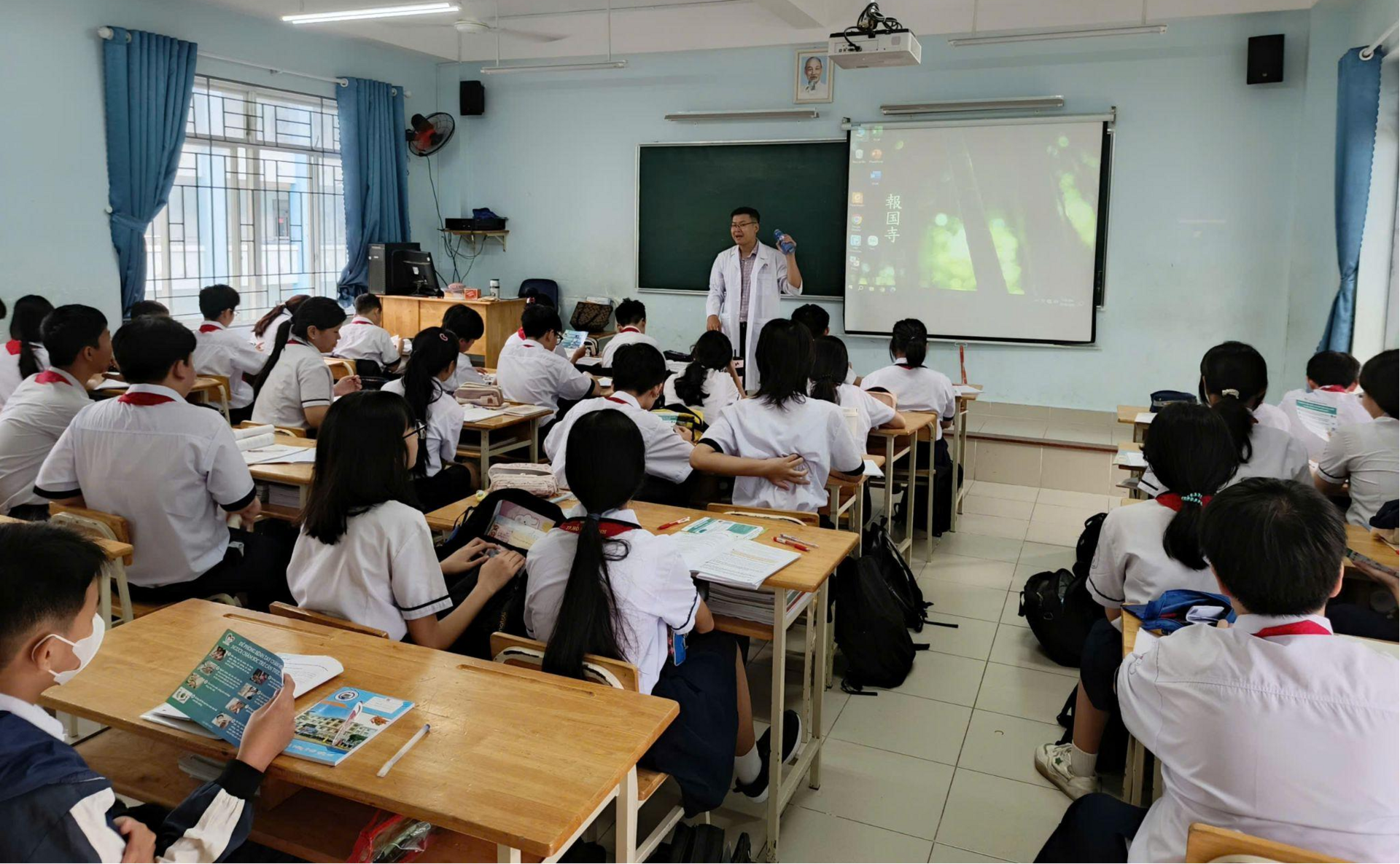 PHƯỜNG TÂN HOÀ TỔ CHỨC TRUYỀN THÔNG PHÒNG CHỐNG TÁC HẠI THUỐC LÁ TẠI TRƯỜNG HỌC