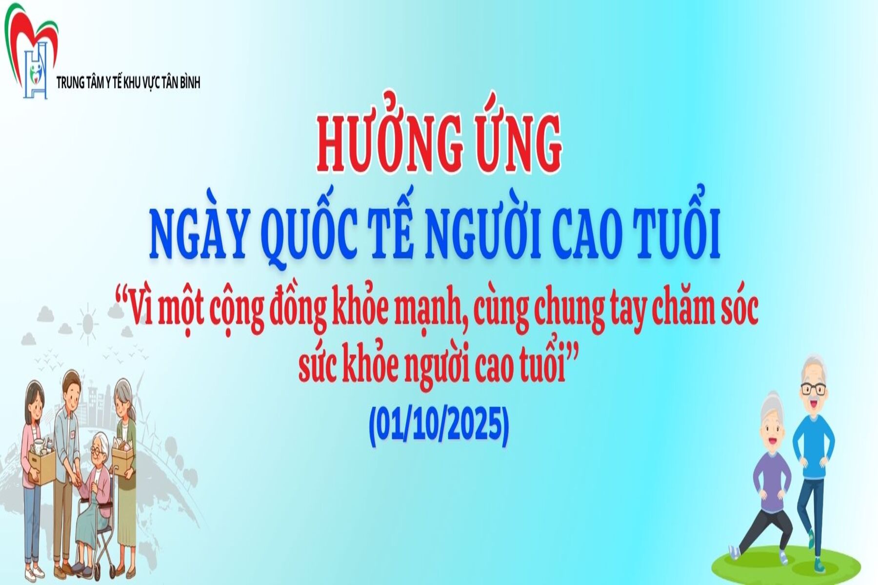 Hưởng ứng Ngày Sức khỏe người cao tuổi năm 2025 (01/10/2025)