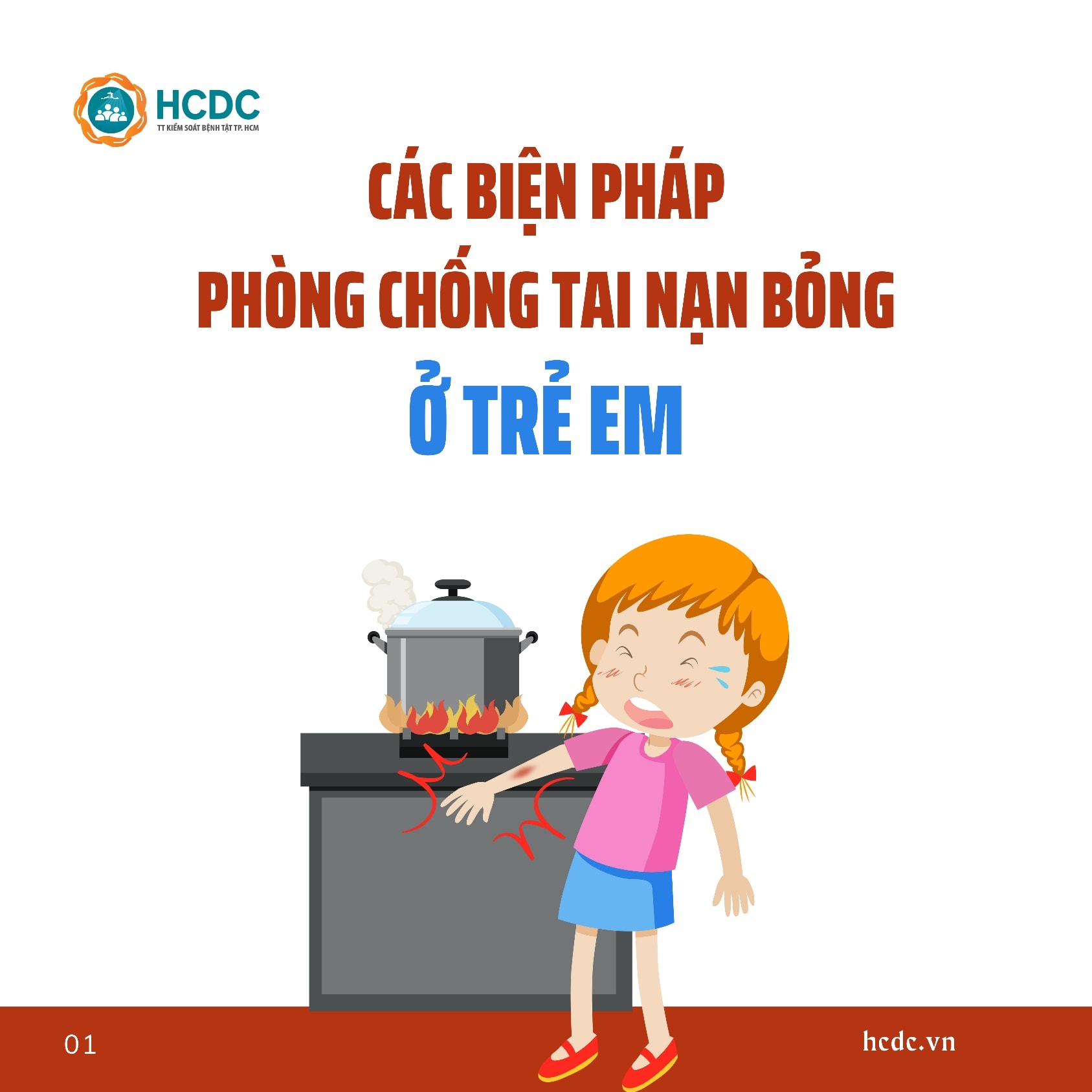 Các biện pháp phòng chống tai nạn bỏng ở trẻ em