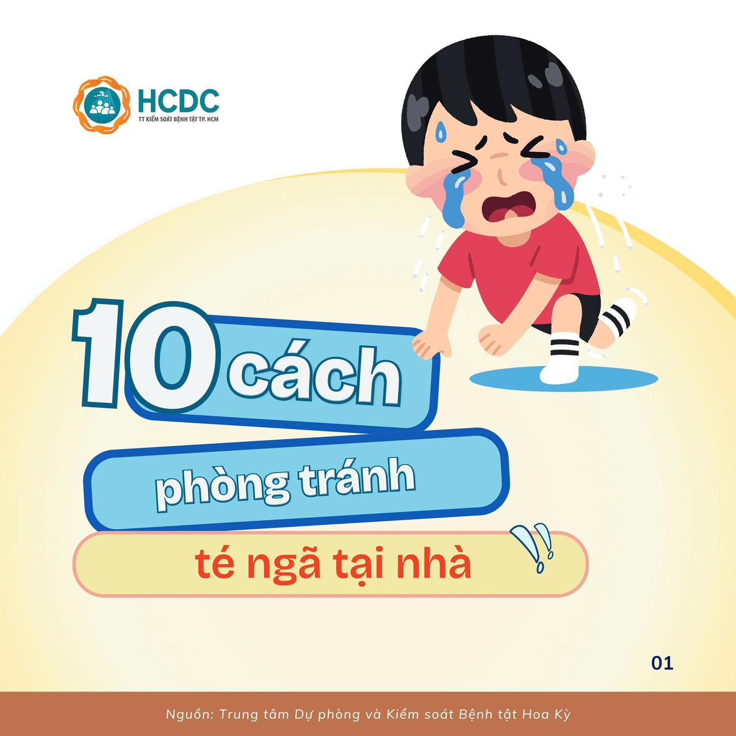10 biện pháp phòng ngừa té ngã tại nhà