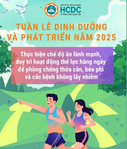 Tuần lễ Dinh dưỡng và Phát triển: Xây dựng lối sống lành mạnh, ngăn ngừa bệnh không lây nhiễm