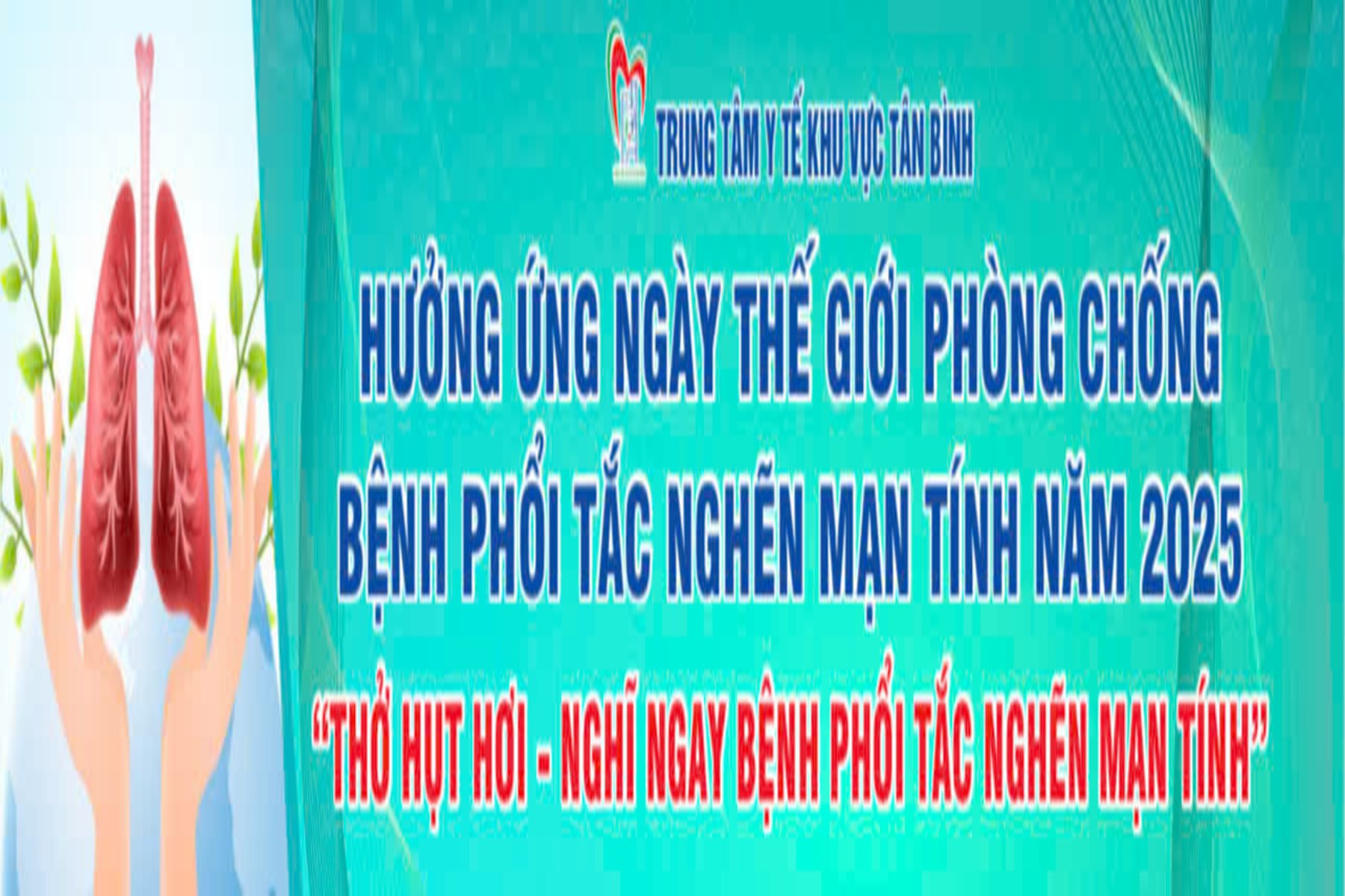 Hưởng ứng Ngày Thế giới phòng chống bệnh phổi tắc nghẽn mạn tính – World COPD Day (19/11/2025)