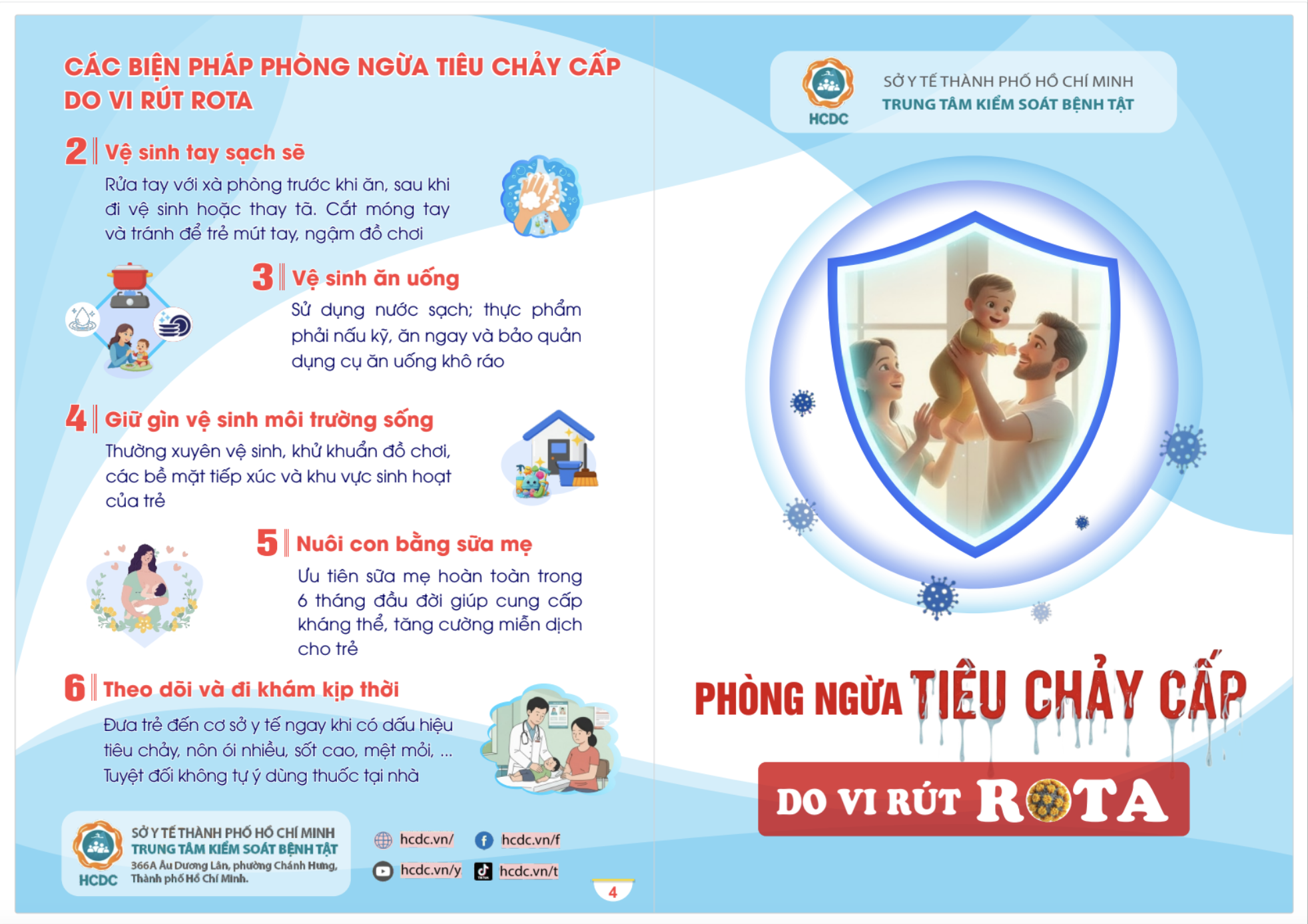PHÒNG NGỪA TIÊU CHẢY CẤP DO VIRUT ROTA