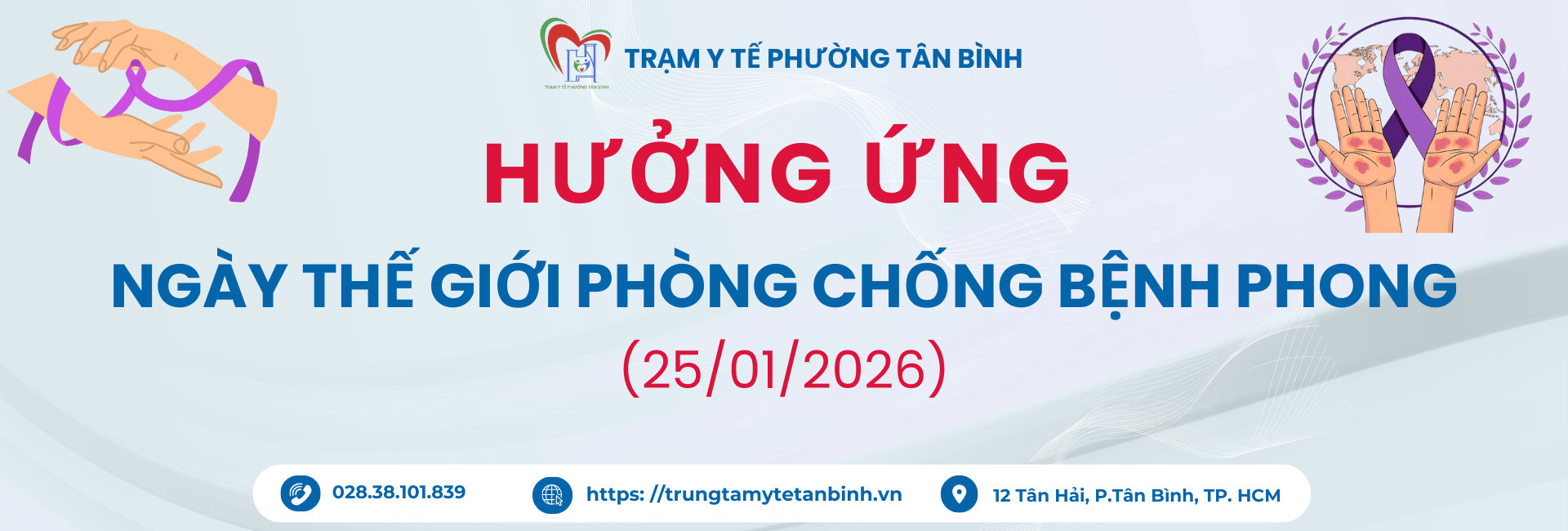 HƯỞNG ỨNG NGÀY THẾ GIỚI PHÒNG CHỐNG BỆNH PHONG NĂM 2026