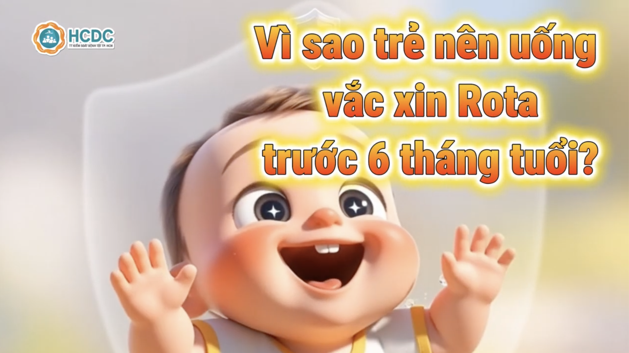 VÌ SAO TRẺ NÊN UỐNG VẮC XIN ROTA TRƯỚC 6 THÁNG TUỔI?