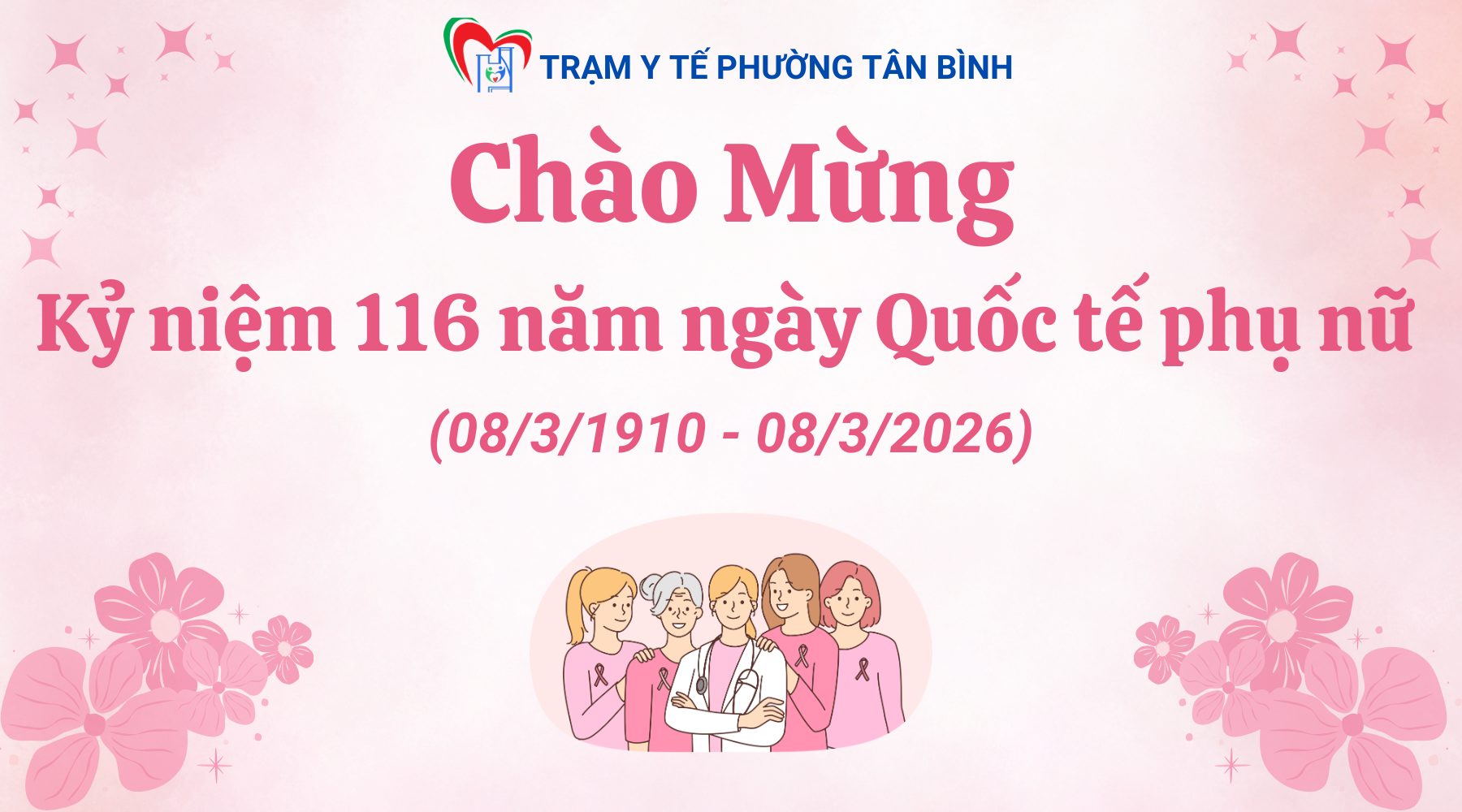 HƯỞNG ỨNG NGÀY QUỐC TẾ PHỤ NỮ 08/03/2026