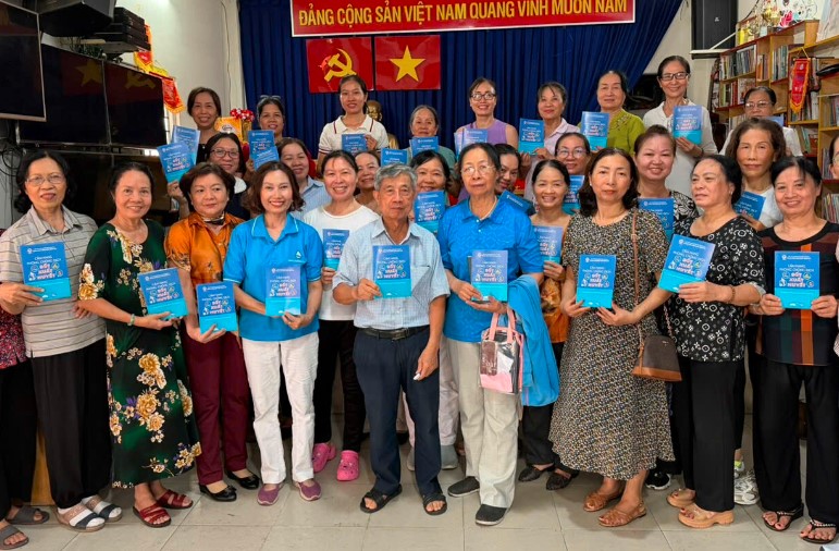 TRẠM Y TẾ PHƯỜNG TÂN BÌNH TRIỂN KHAI CÔNG TÁC PHÒNG, CHỐNG DỊCH BỆNH TRONG GIAI ĐOẠN BẦU CỬ CHO MẠNG LƯỚI CỘNG TÁC VIÊN SỨC KHỎE CỘNG ĐỒNG