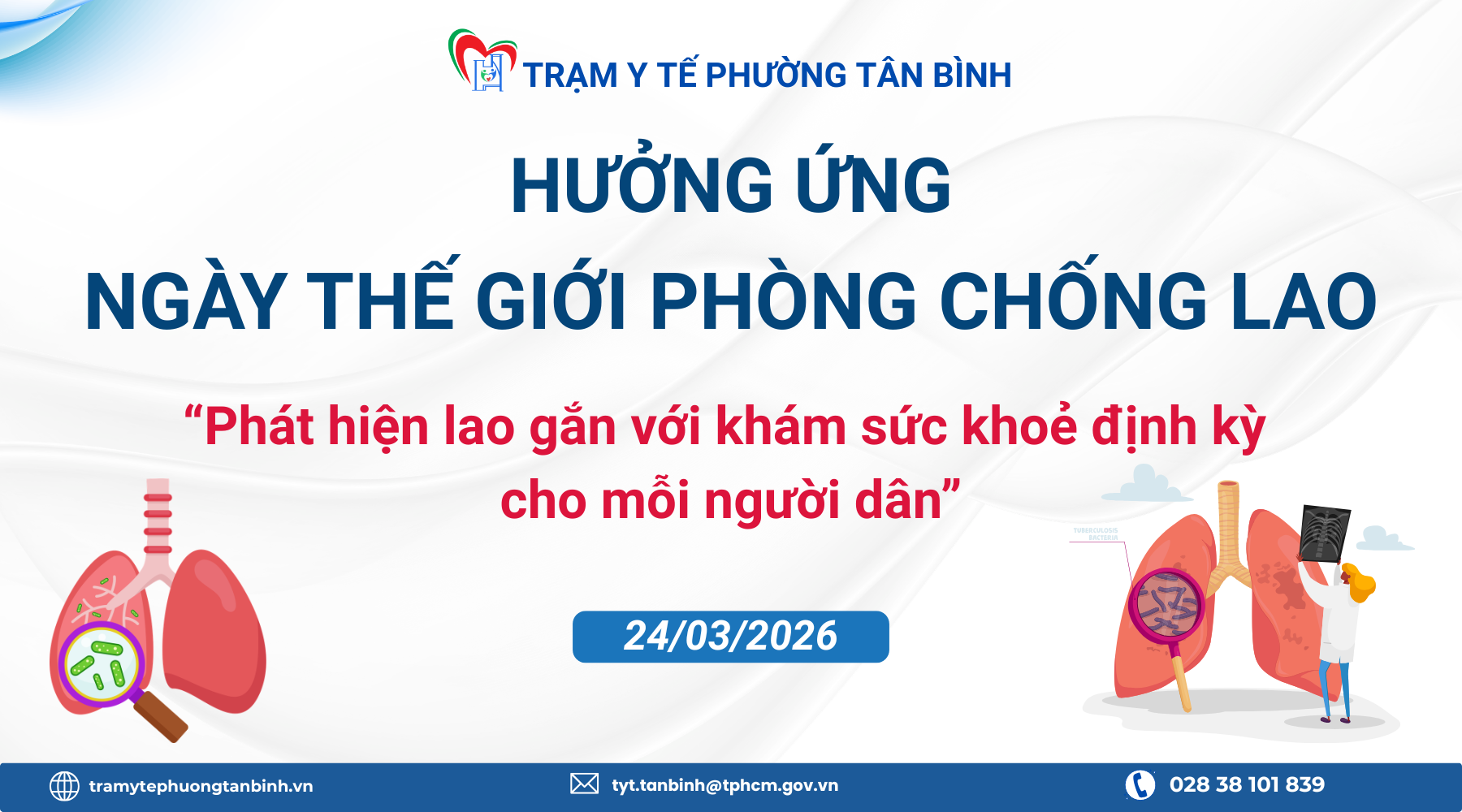 HƯỞNG ỨNG NGÀY THẾ GIỚI PHÒNG CHỐNG LAO NĂM 2026