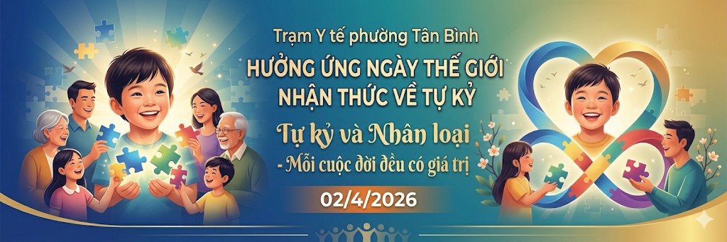 Hưởng ứng Ngày Thế giới nhận thức về Tự kỷ (02/4/2026)