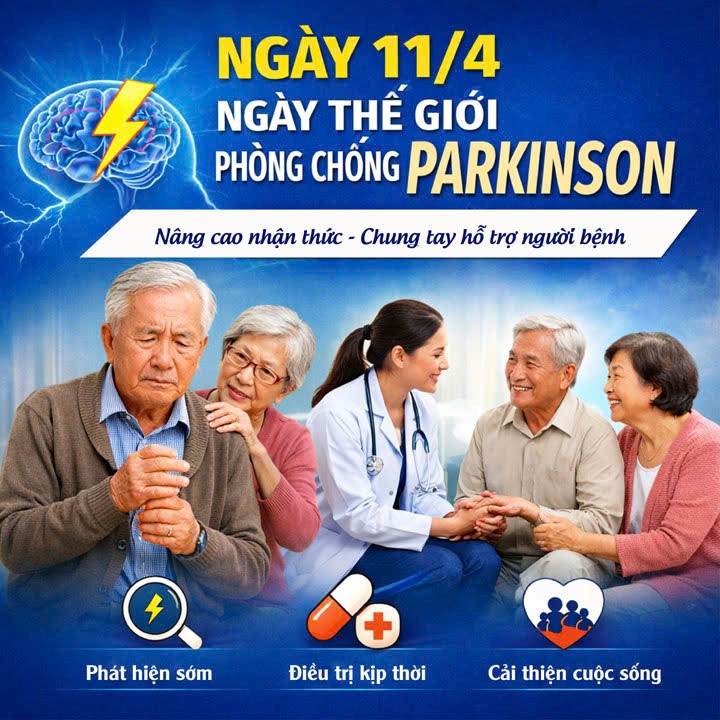 NGÀY PARKINSON THẾ GIỚI (11/04)