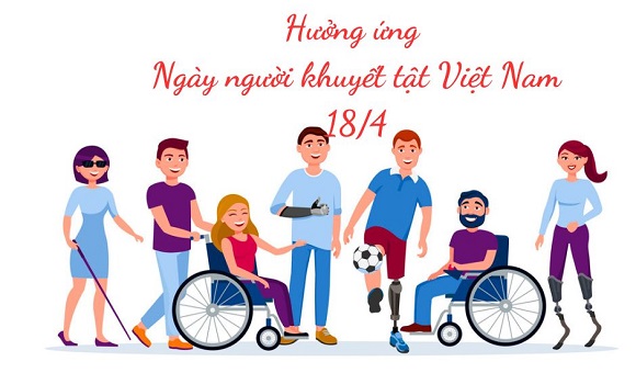 Hưởng ứng Ngày Người khuyết tật Việt Nam -18/4