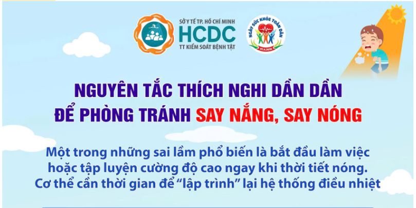 ĐỪNG ĐỂ SỐC NHIỆT VÌ THAY ĐỔI NHIỆT ĐỘ ĐỘT NGỘT!