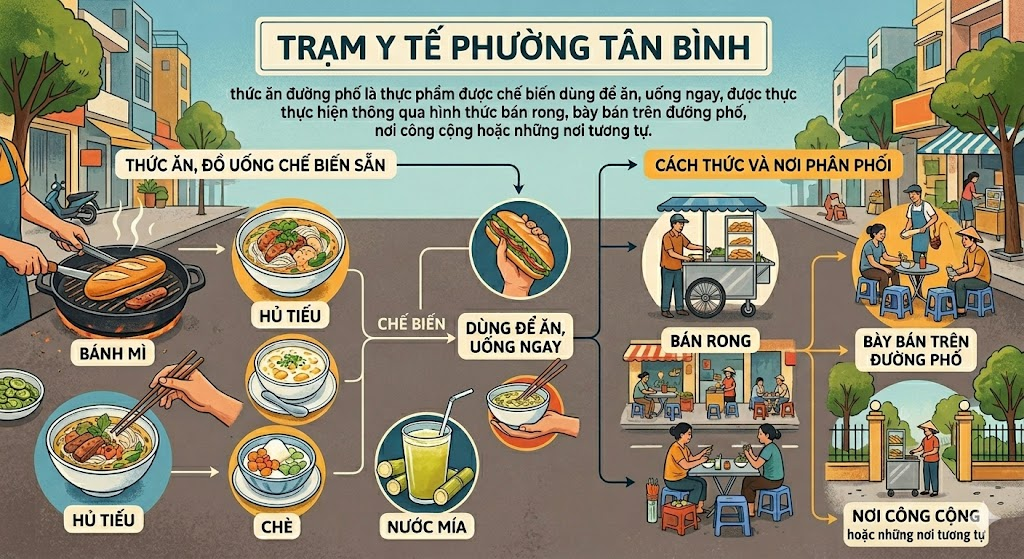 HÃY LÀ NGƯỜI KINH DOANH CÓ TÂM VÀ NGƯỜI TIÊU DÙNG THÔNG THÁI ĐỂ XÂY DỰNG VĂN HÓA ẨM THỰC ĐƯỜNG PHỐ  AN TOÀN, VĂN MINH!