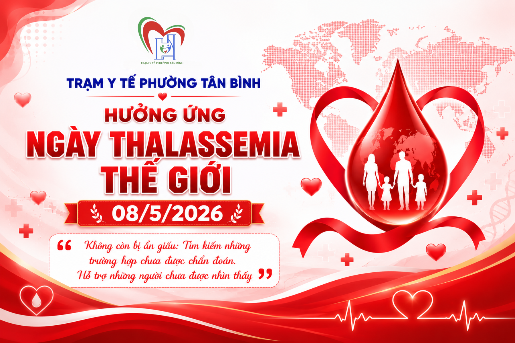 HƯỞNG ỨNG NGÀY THALASSEMIA THẾ GIỚI (08/5/2026)