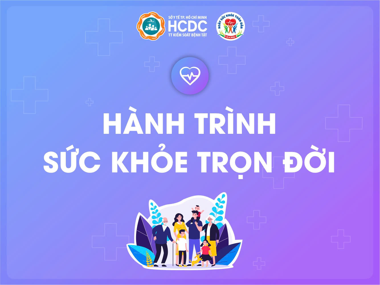 Inforgraphic "Bản đồ sức khoẻ trọn đời"