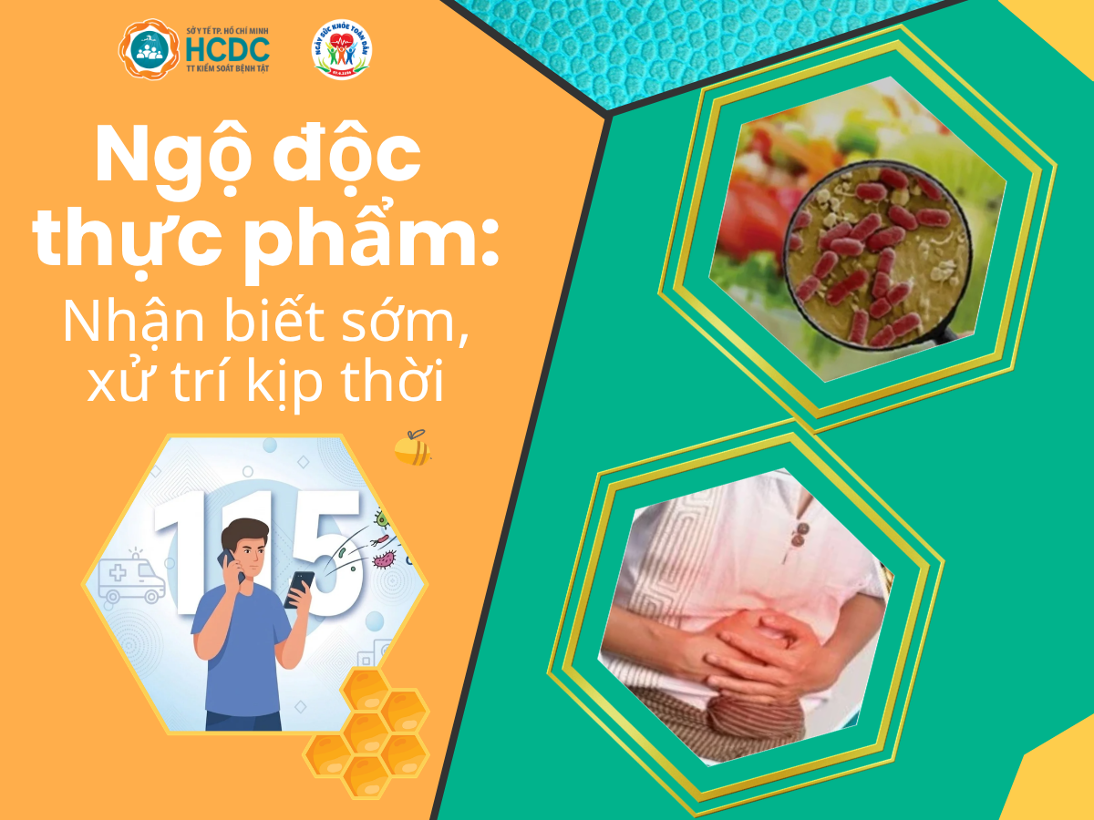Ngộ độc thực phẩm: Nhận biết sớm, xử trí kịp thời