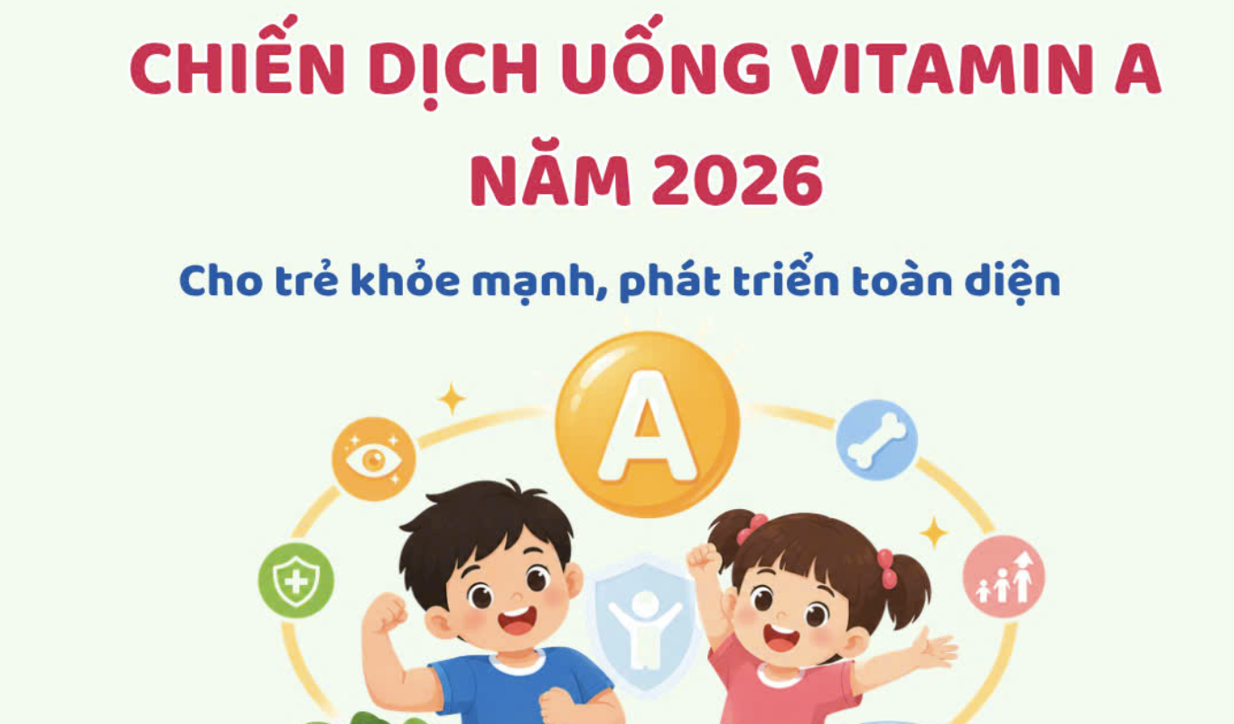 Chiến dịch uống Vitamin A năm 2026