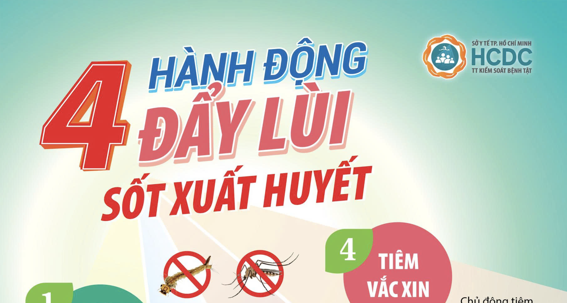 4 Hành động đẩy lùi sốt xuất huyết