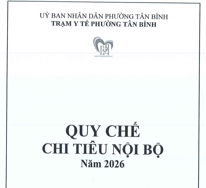 QUI CHẾ CHI TIÊU NỘI BỘ 2026