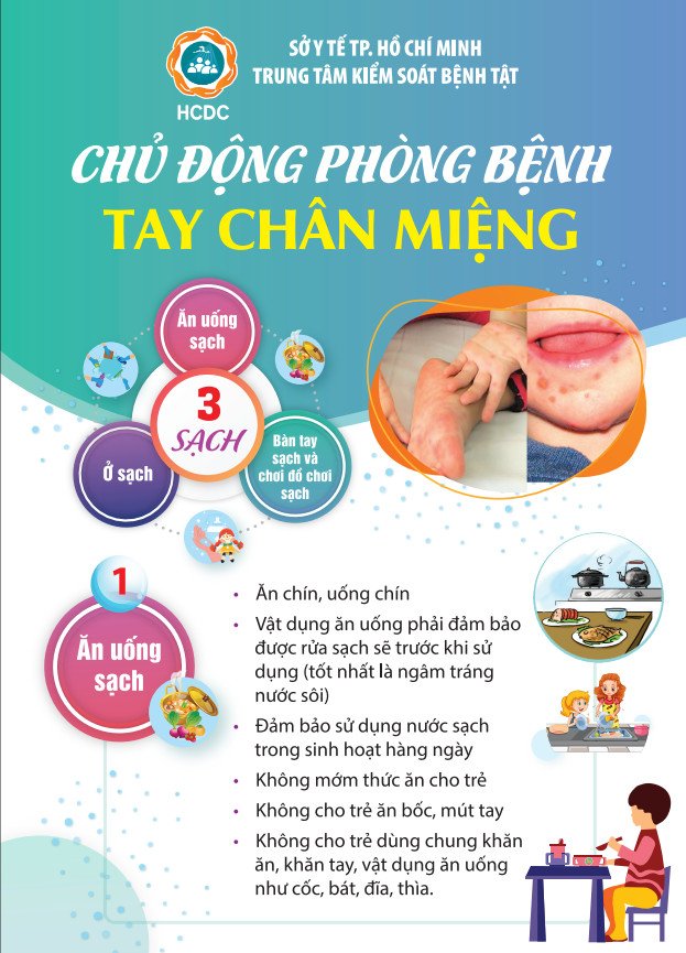 Chủ động phòng bệnh tay chân miệng