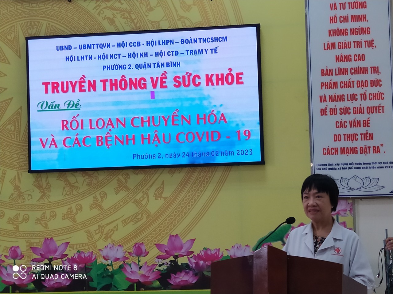 TRẠM Y TẾ PHƯỜNG 2 TRUYỀN THÔNG NÂNG CAO NHẬN THỨC CHĂM SÓC SỨC KHỎE CHO NGƯỜI DÂN TRÊN ĐỊA BÀN PHƯỜNG  ​