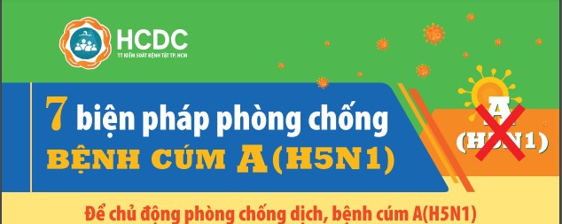 7 biện pháp phòng chống bệnh cúm A(H5N1)