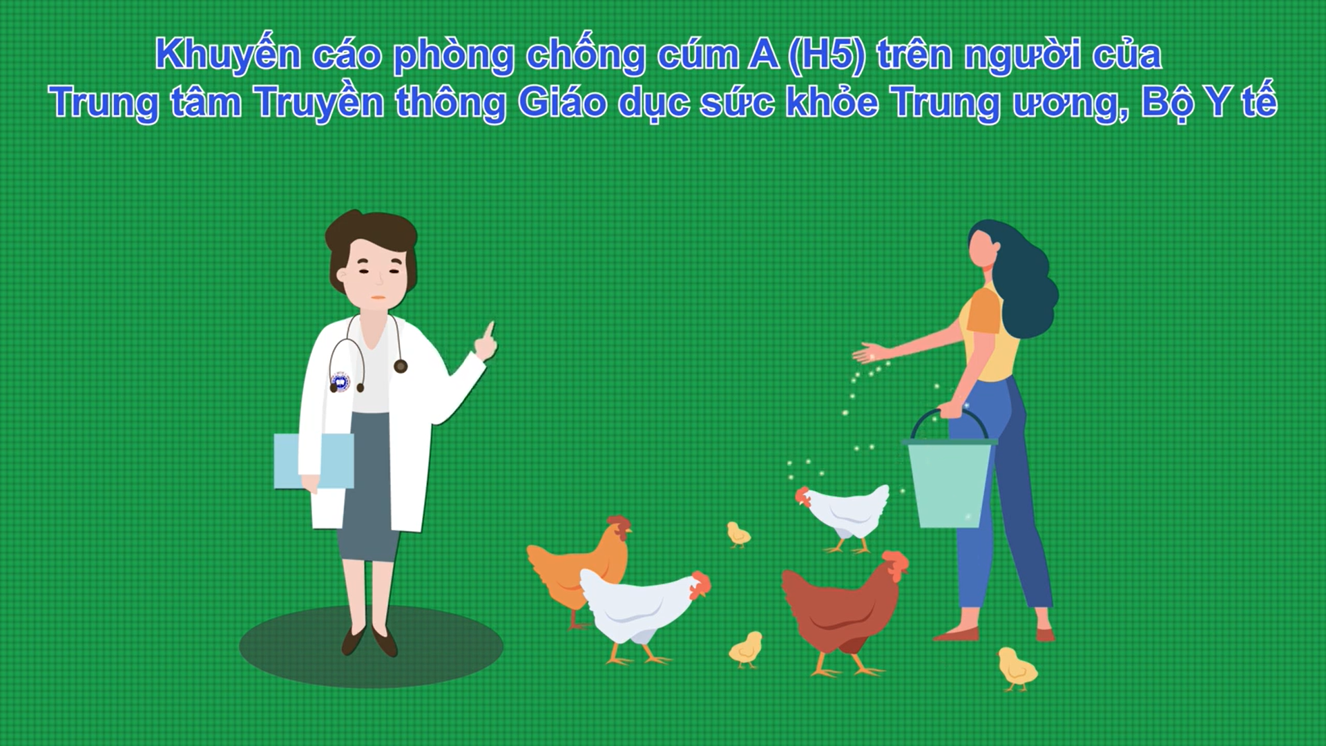 Khuyến cáo phòng lây nhiễm Cúm gia cầm (A/H5) trên người