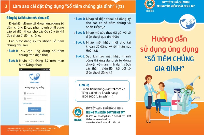 Hướng dẫn sử dụng ứng dụng Sổ tiêm chủng gia đình