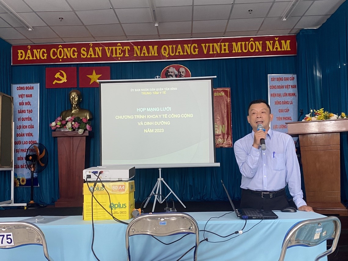 Họp mạng lưới các chương trình Y tế công cộng và Dinh dưỡng năm 2023