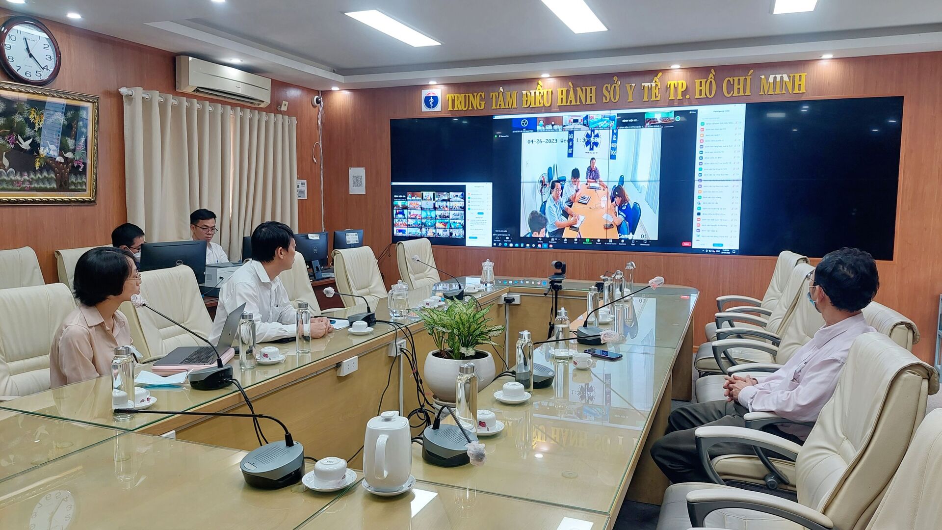 TP.HCM: Tập huấn hướng dẫn công tác thu dung và điều trị COVID-19