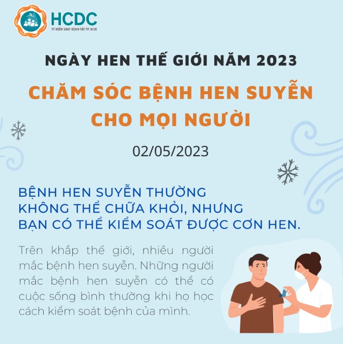 Ngày Hen thế giới năm 2023: Chăm sóc bệnh hen suyễn cho mọi người