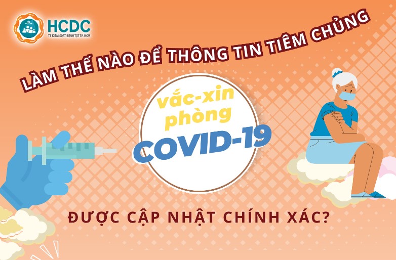 Làm thế nào để thông tin tiêm chủng vắc-xin phòng COVID-19 được cập nhật chính xác?